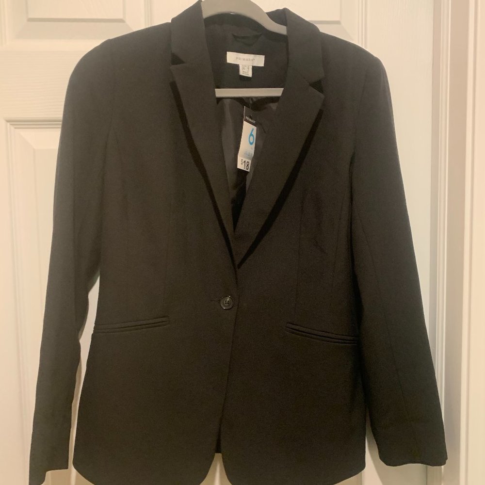 Primark Black Blazer New With Tags 6